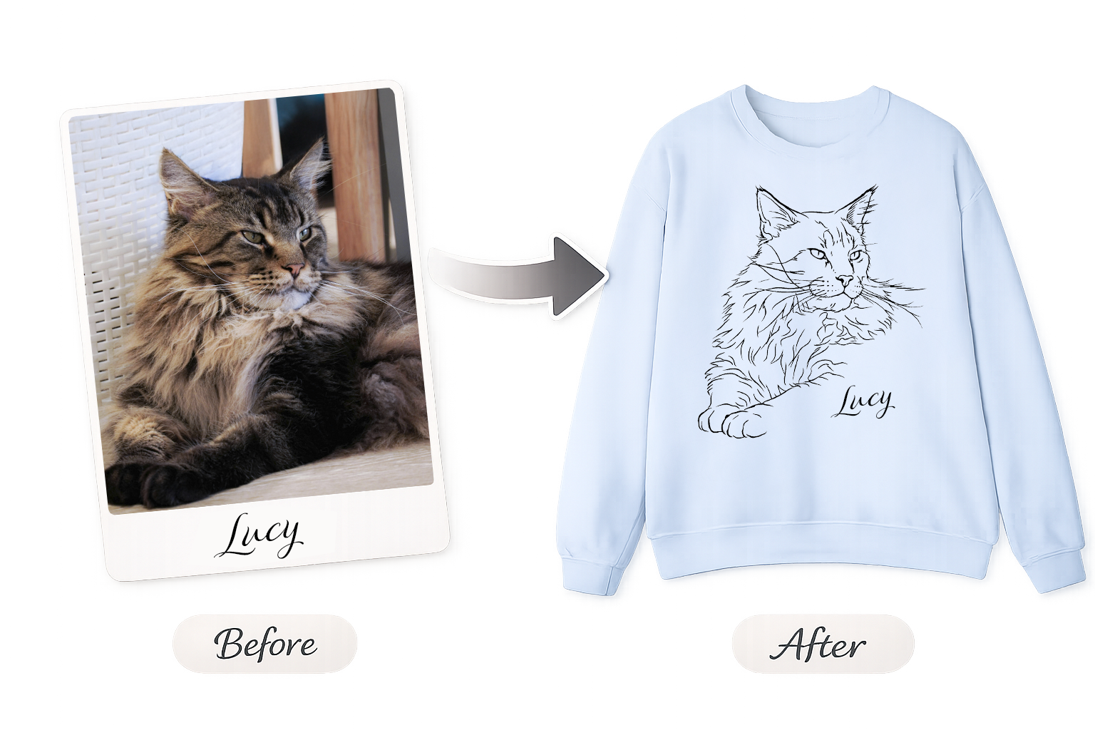 Custom Pet Shirt Showcase
