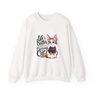 Life Is Better During Cat Relaxing Moments Graphic - Sweatshirt