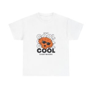 Cool Sunglasses Street Dog Graphic with Urban Vibes - T-shirt