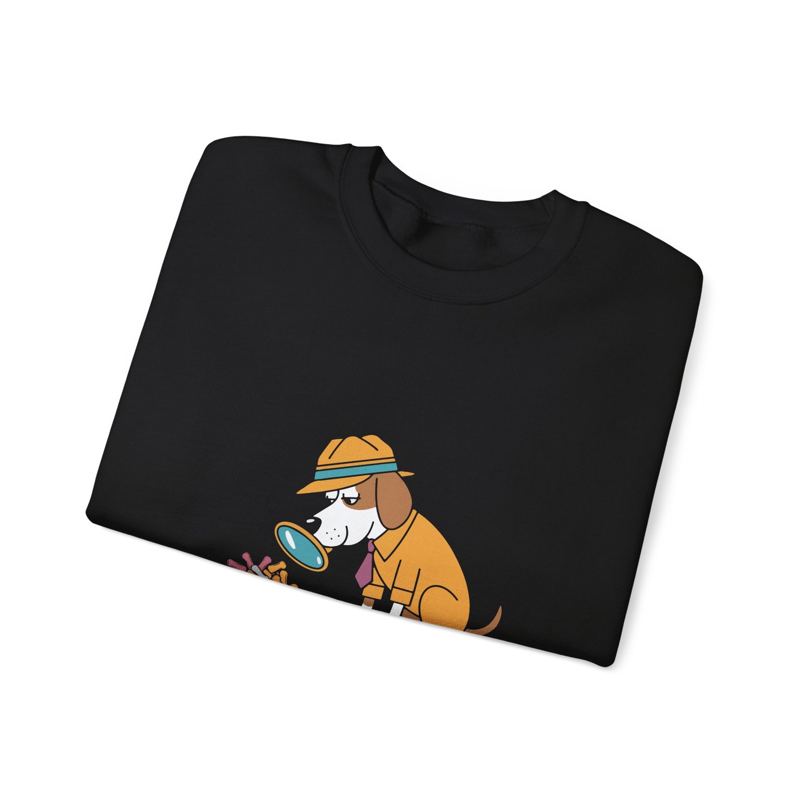CSI Canine Investigation Dog Graphic Design - Sweatshirt - Image 3