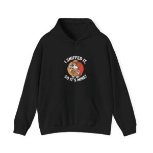 Cute Detective Dog Wearing Glasses Sniffing a Clue Illustration - Hoodie