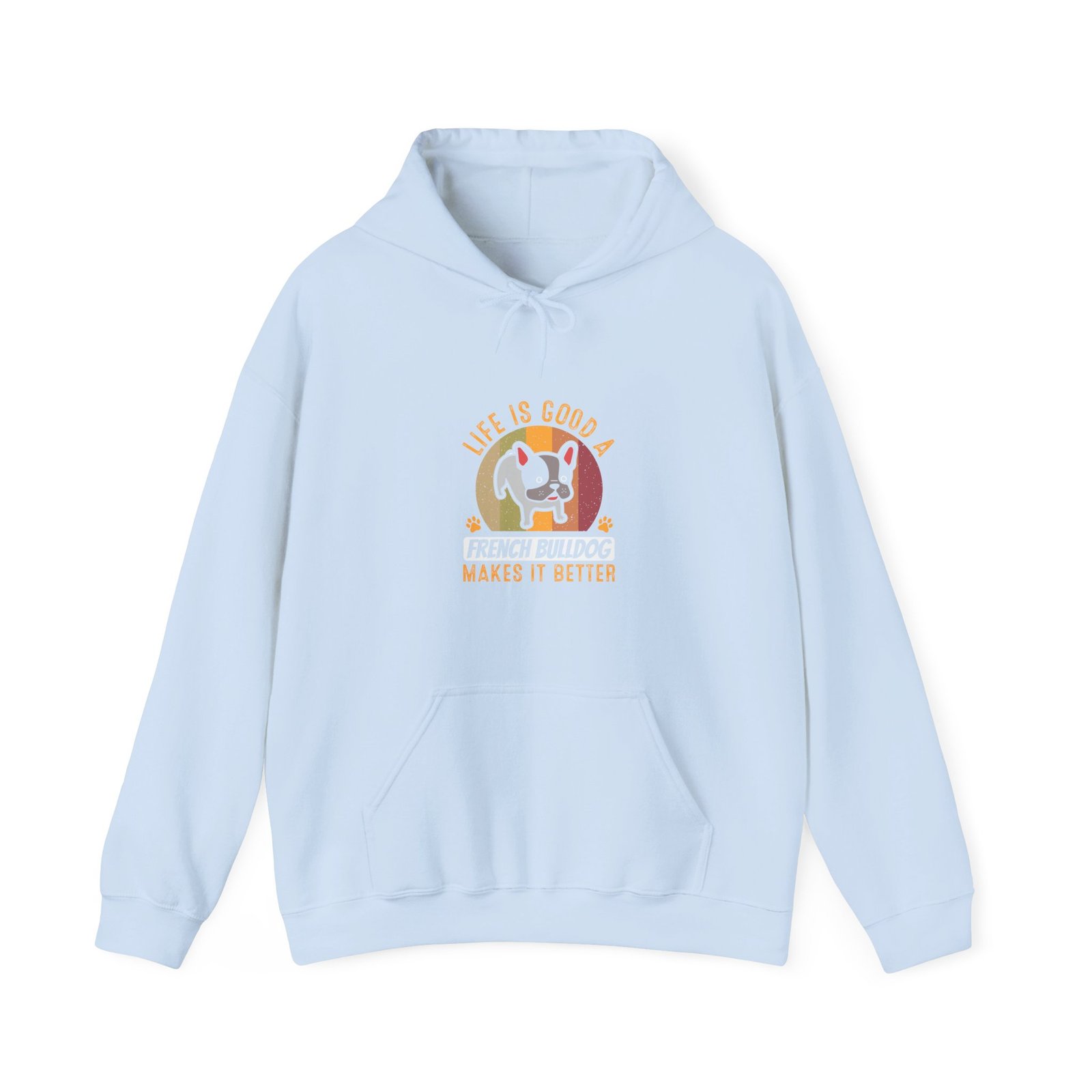 Cute French Bulldog Illustration Saying Makes It Better - Hoodie - Image 9