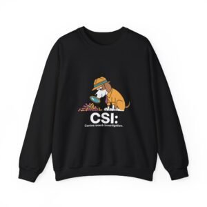 CSI Canine Investigation Dog Graphic Design - Sweatshirt