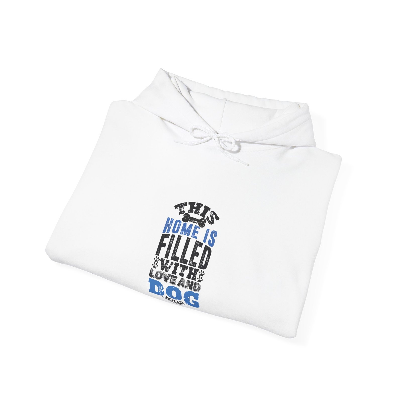 Home Filled With Love Dog Heartwarming Cozy Design - Hoodie - Image 4