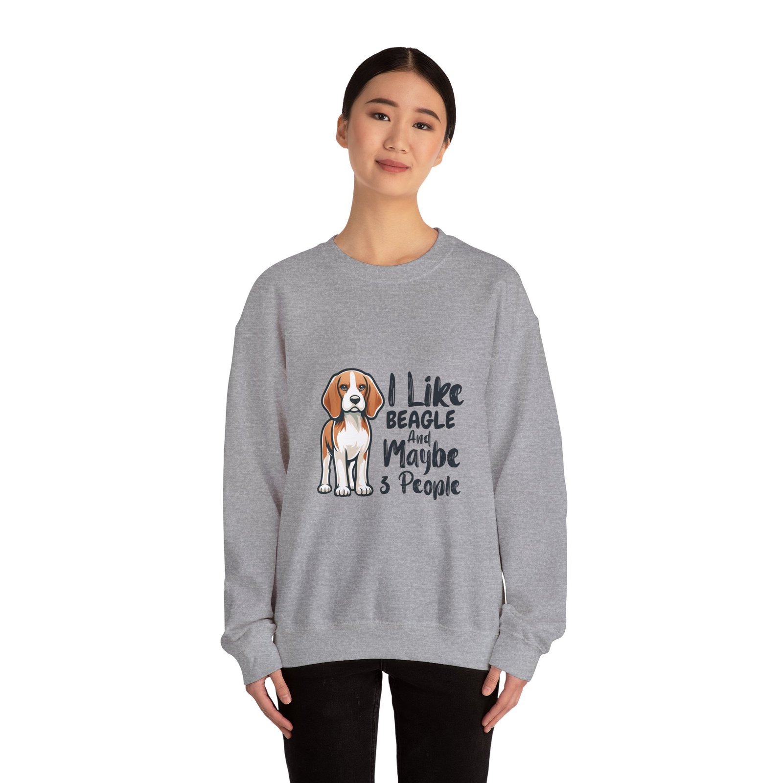 Whimsical Beagle Illustration with Magical Elements - Sweatshirt - Image 12