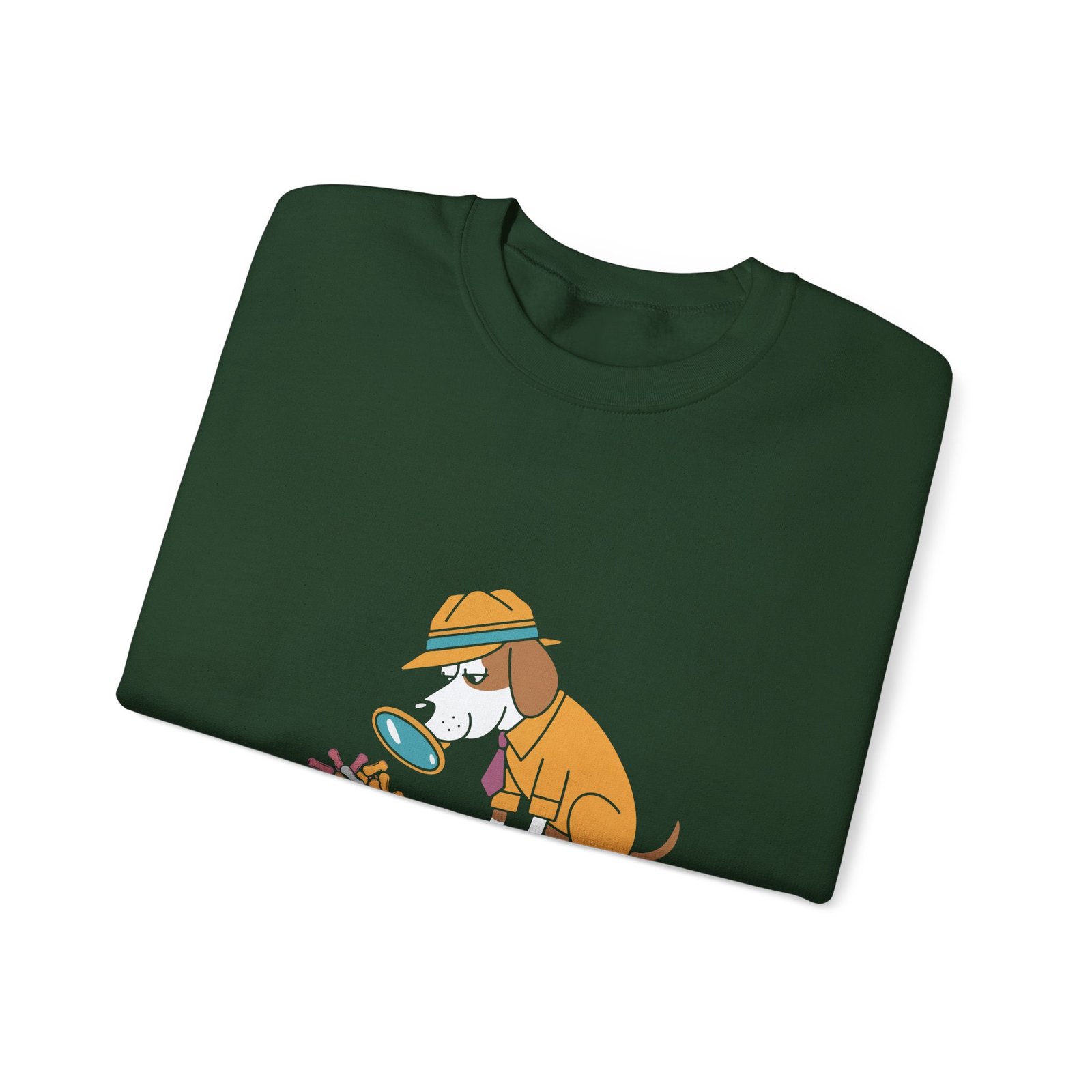 CSI Canine Investigation Dog Graphic Design - Sweatshirt - Image 7