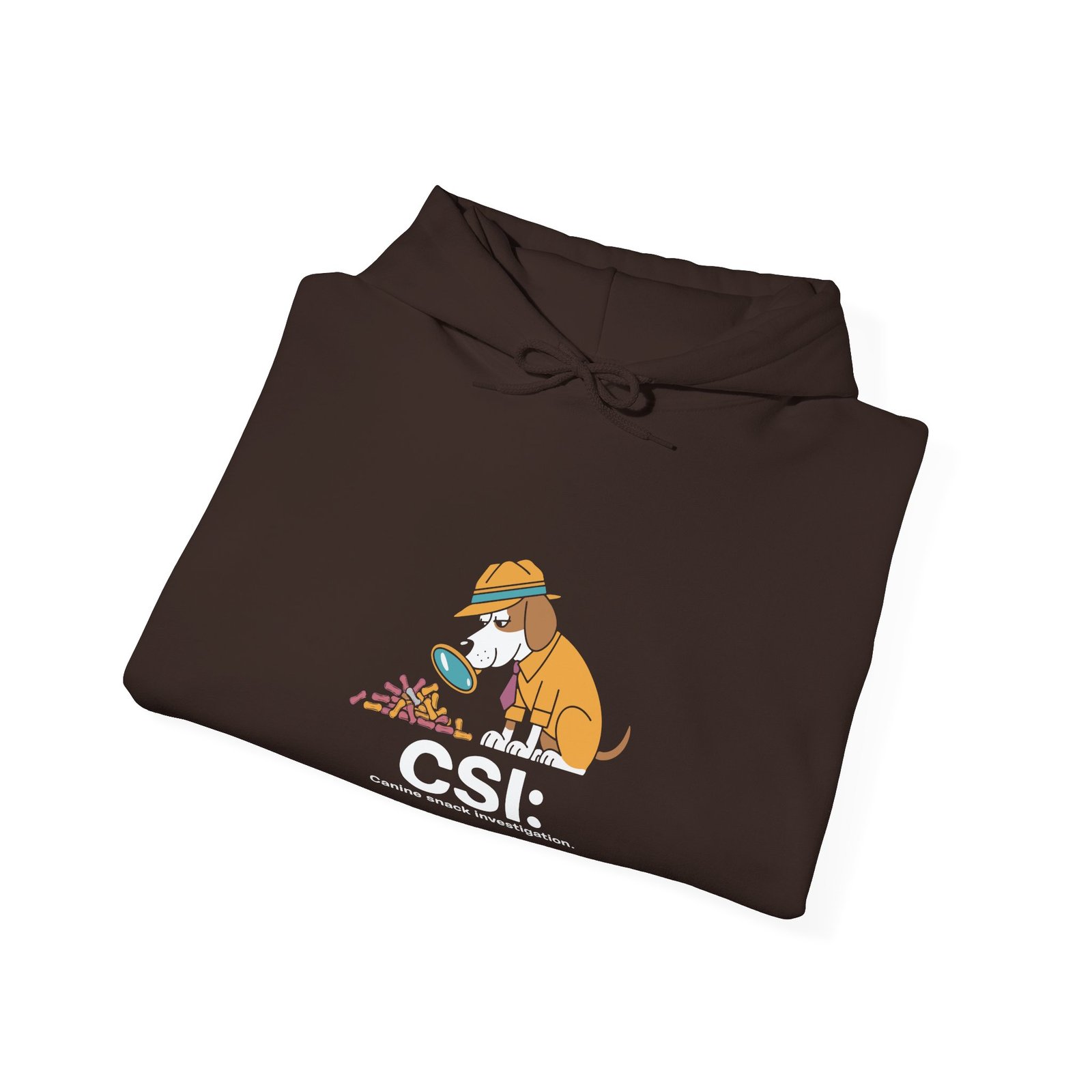 CSI Canine Investigation Dog Graphic Design - Hoodie - Image 8