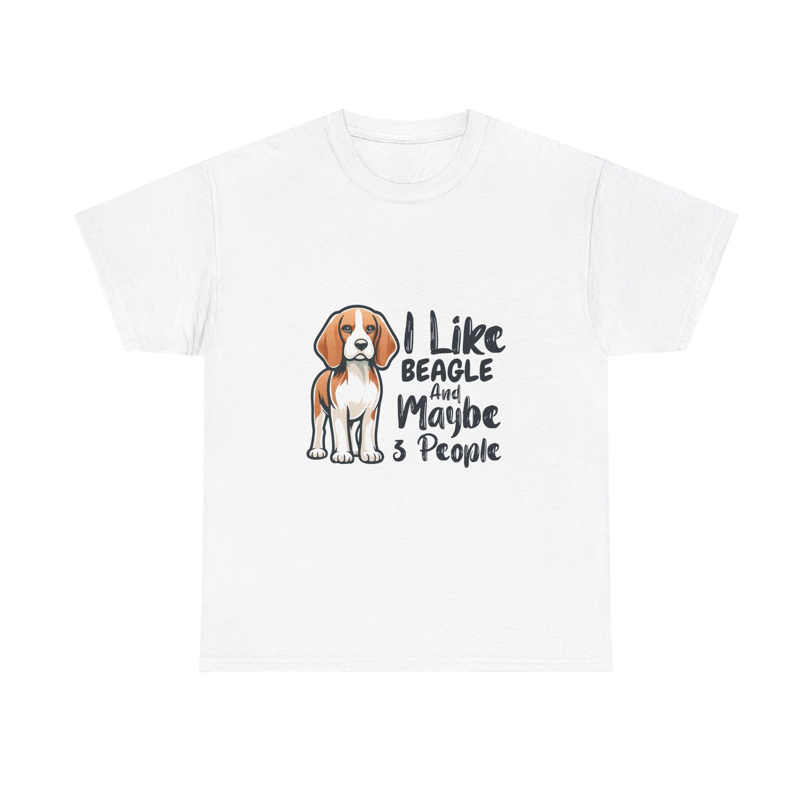 Whimsical Beagle Illustration with Magical Elements - T-shirt