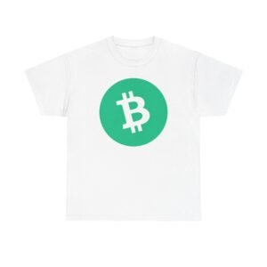 Bitcoin Logo Tee — Green Crypto BTC T-Shirt