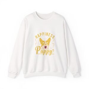 Cute Happiness Is A Puppy Heartwarming Puppy Love Design - Sweatshirt