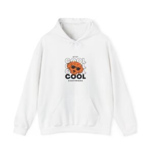 Cool Sunglasses Street Dog Graphic with Urban Vibes - Hoodie