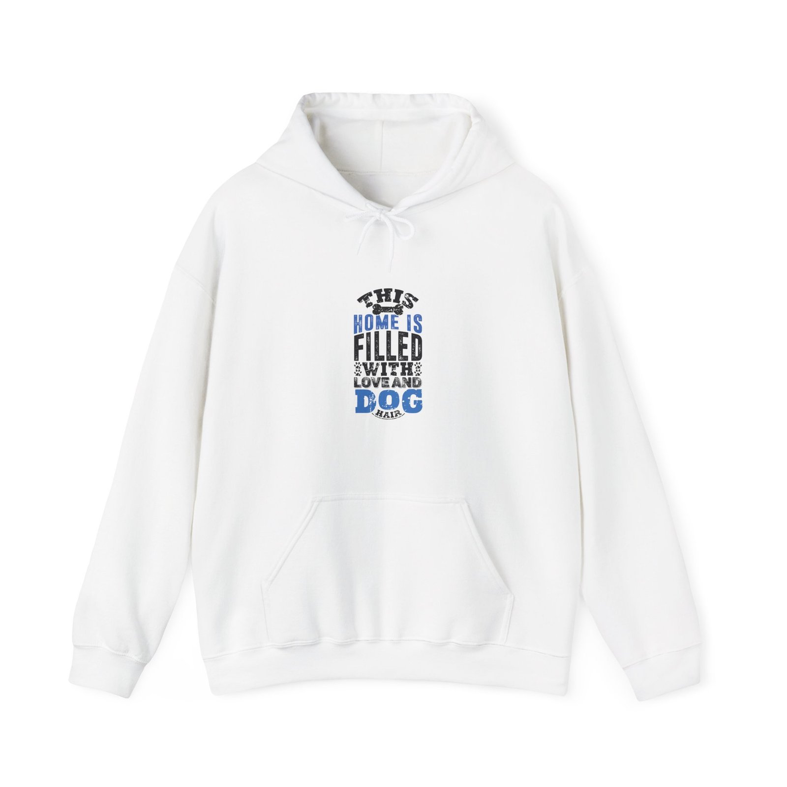 Home Filled With Love Dog Heartwarming Cozy Design - Hoodie