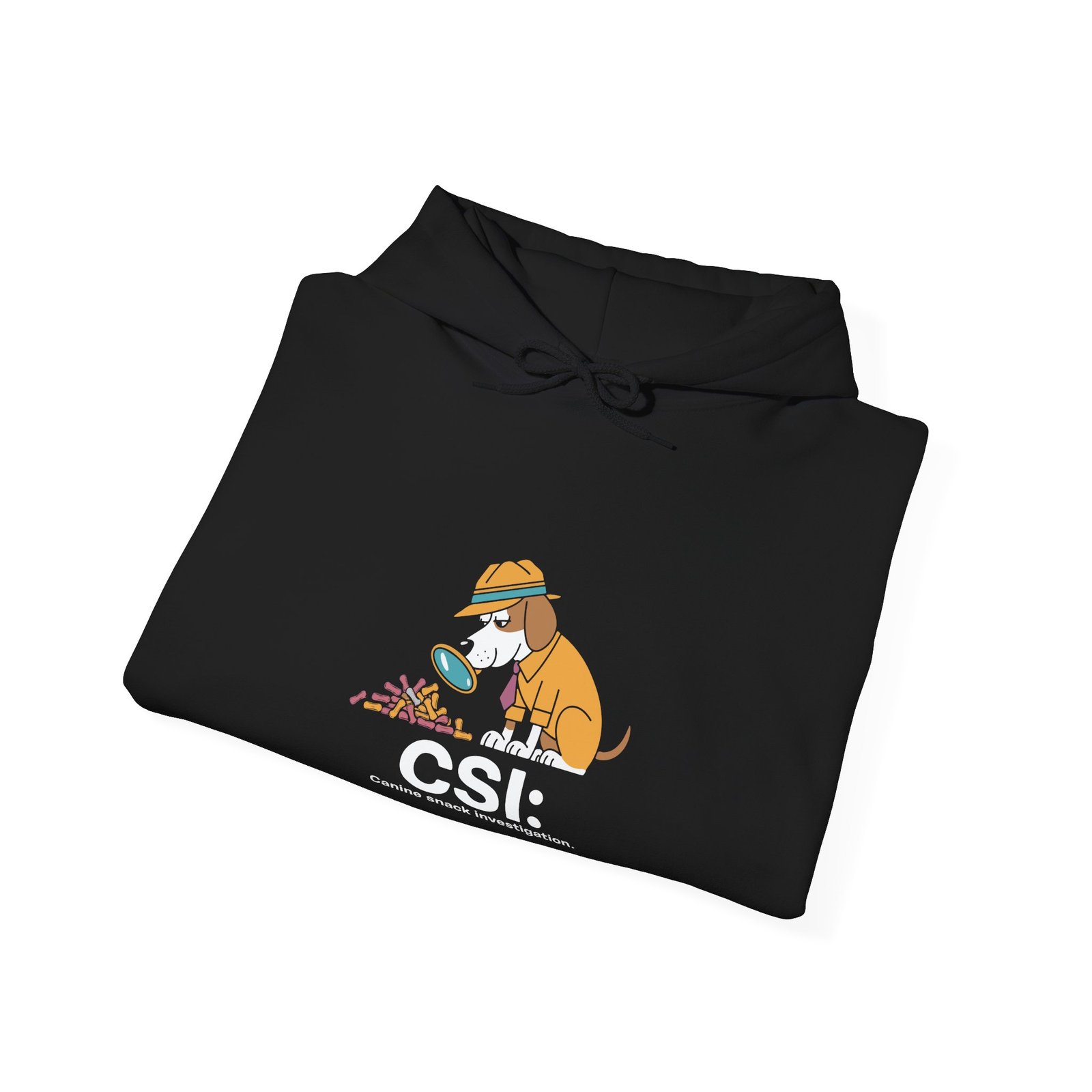 CSI Canine Investigation Dog Graphic Design - Hoodie - Image 4