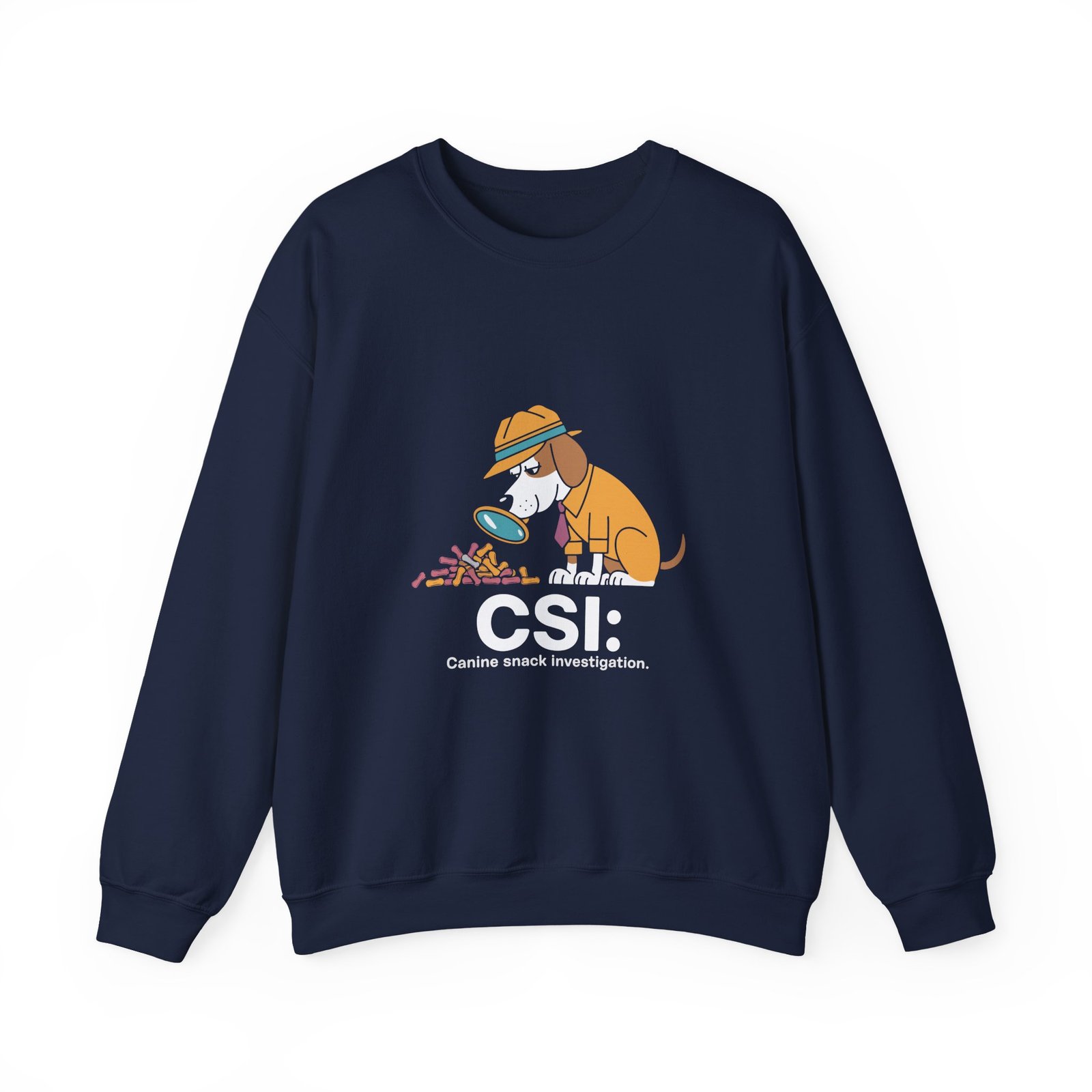 CSI Canine Investigation Dog Graphic Design - Sweatshirt - Image 9