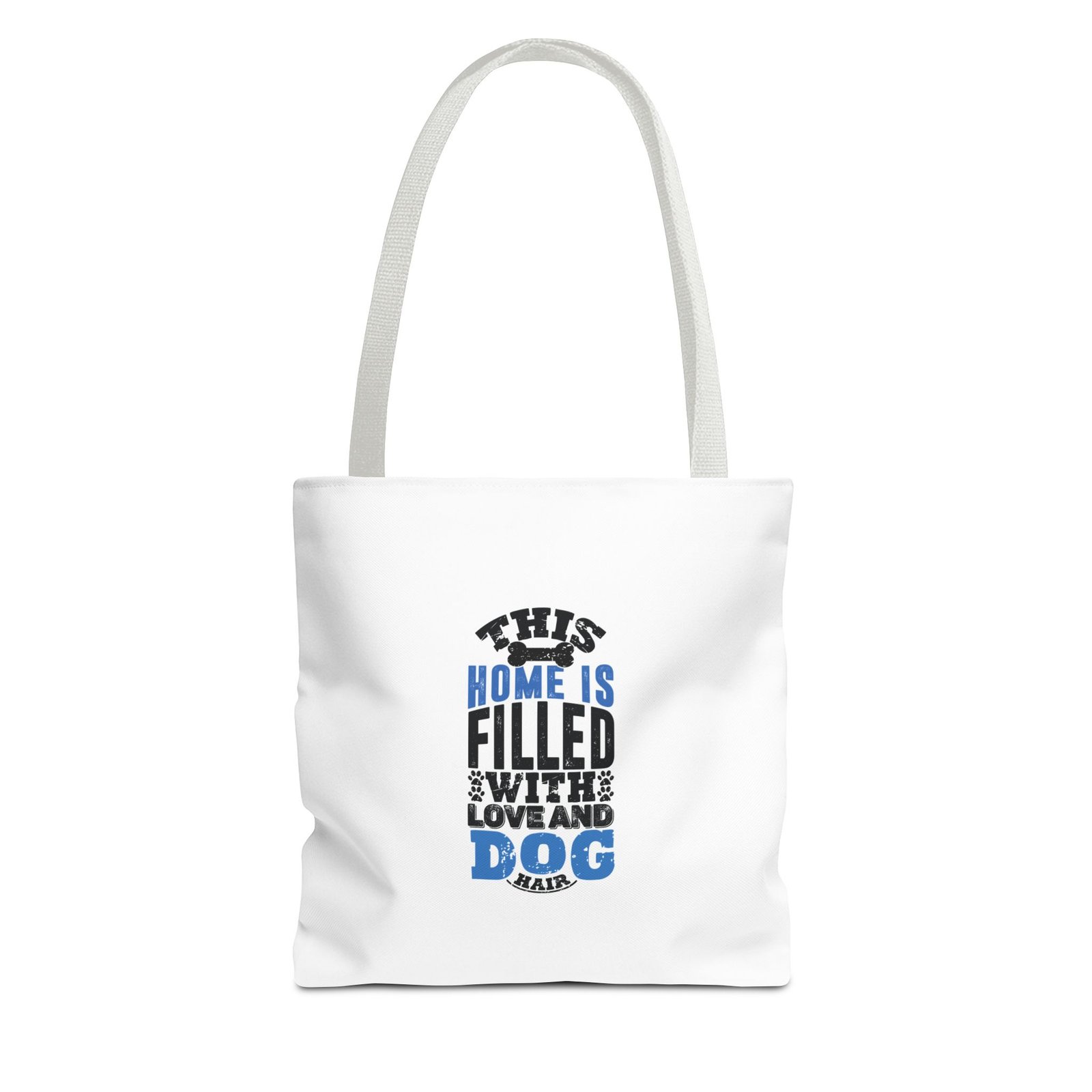 Home Filled With Love Dog Heartwarming Cozy Design - Tote Bag