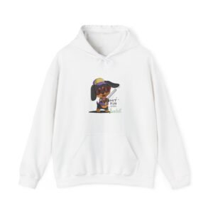 Playful Baseball Dog Hit and Run Graphic - Hoodie