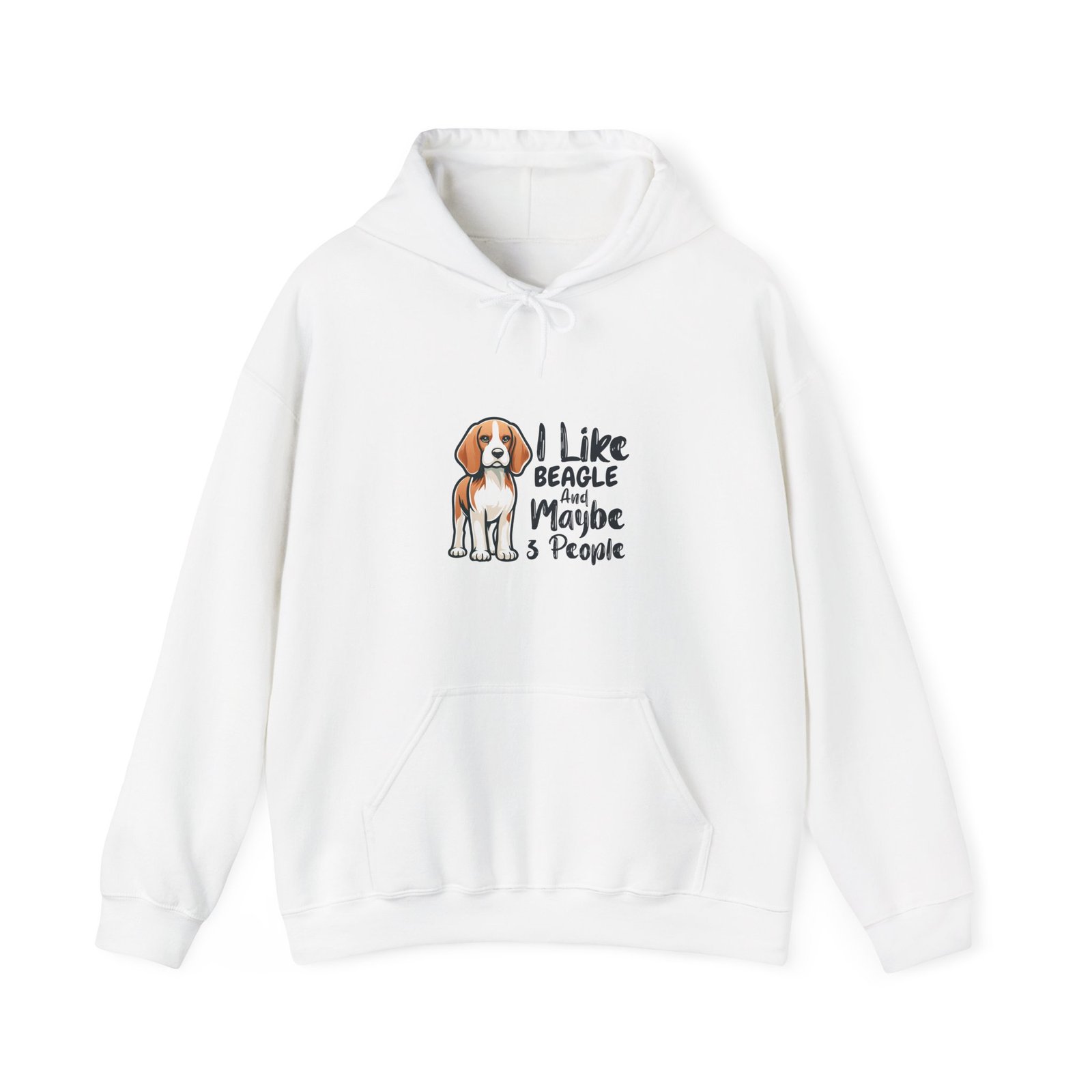 Whimsical Beagle Illustration with Magical Elements - Hoodie