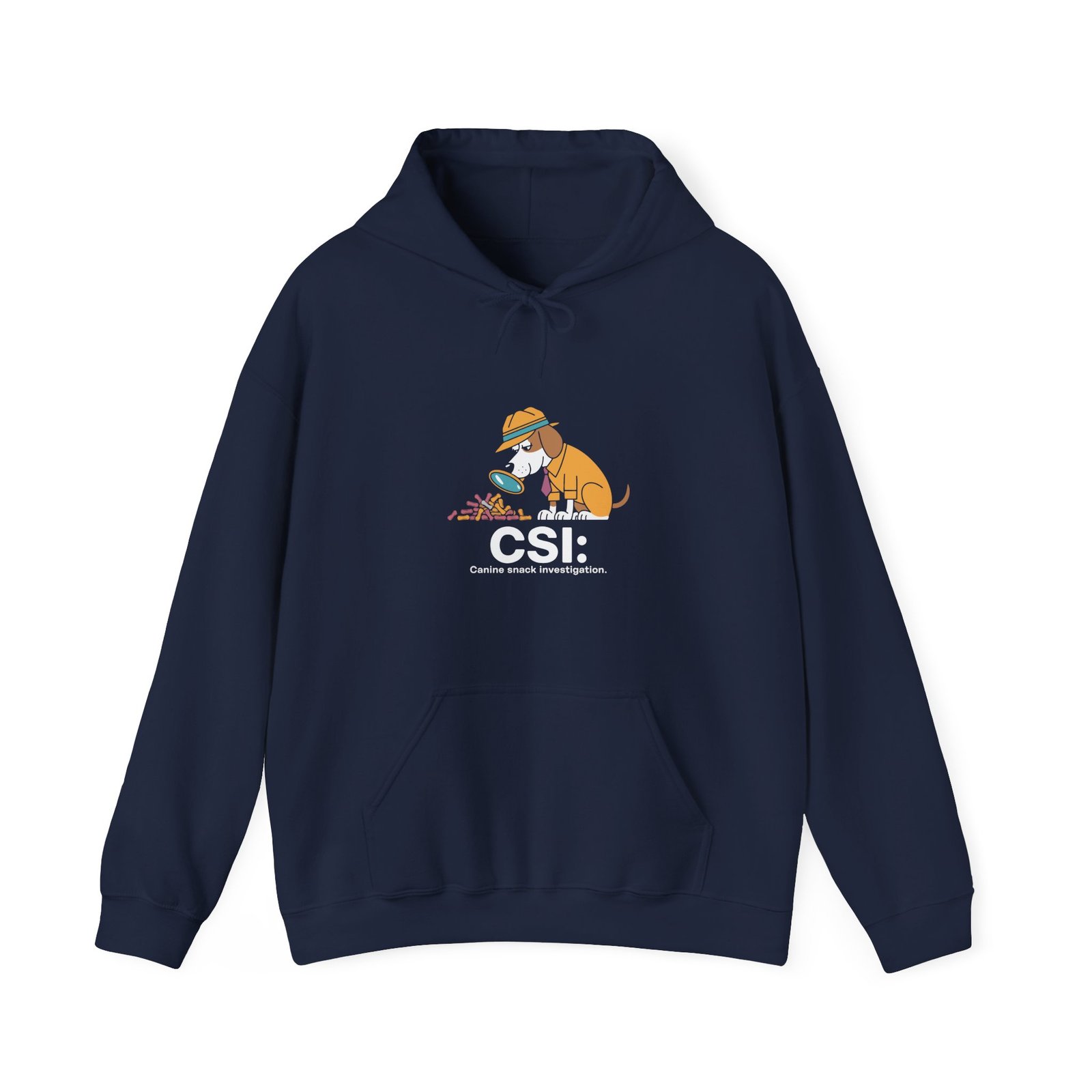 CSI Canine Investigation Dog Graphic Design - Hoodie - Image 9