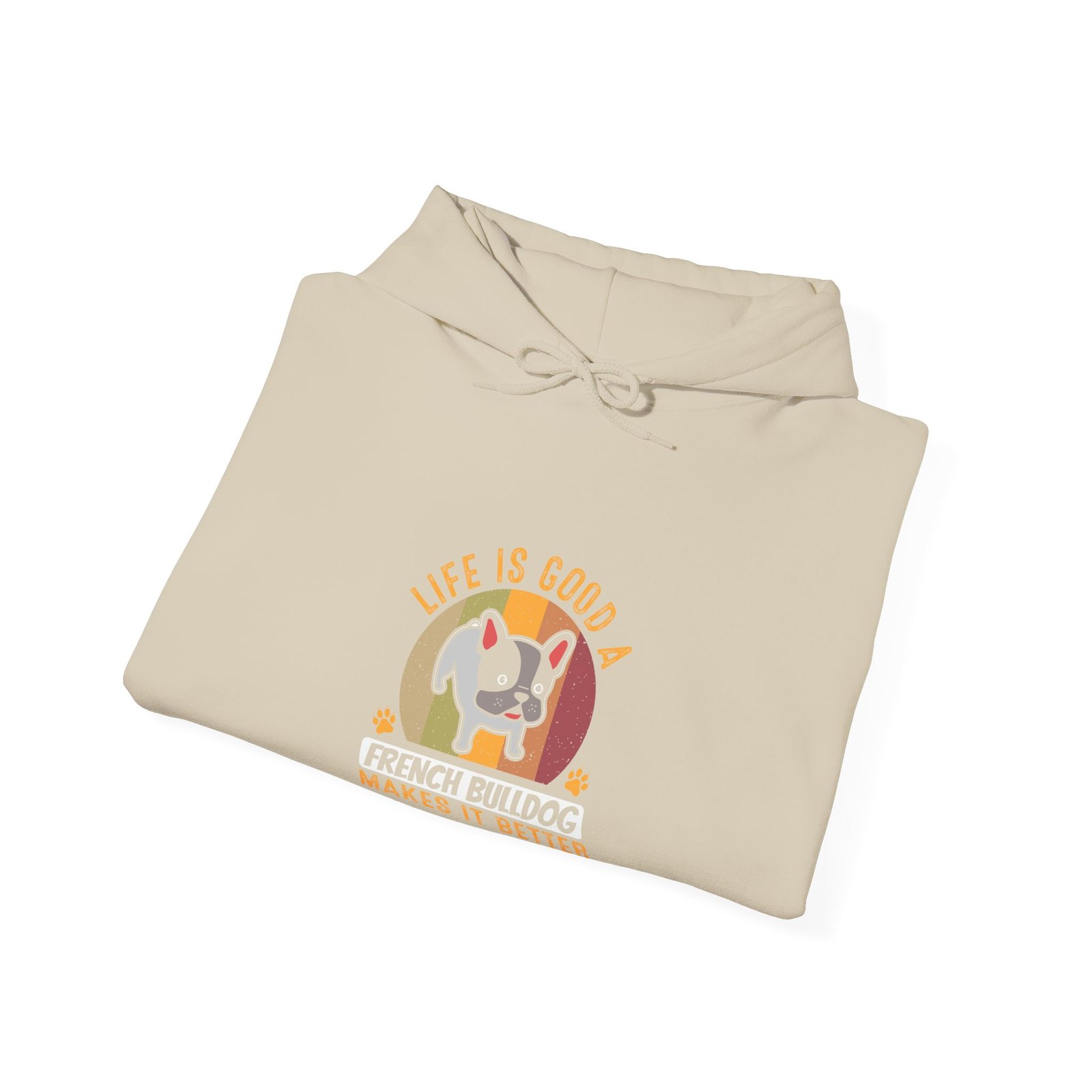 Cute French Bulldog Illustration Saying Makes It Better - Hoodie - Image 8