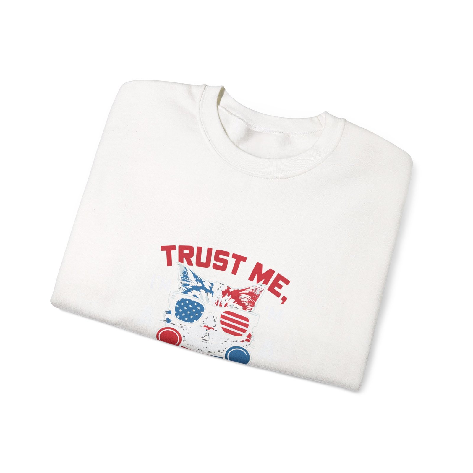 Trust Me Gamer Cat Funny Gaming Illustration - Sweatshirt - Image 3