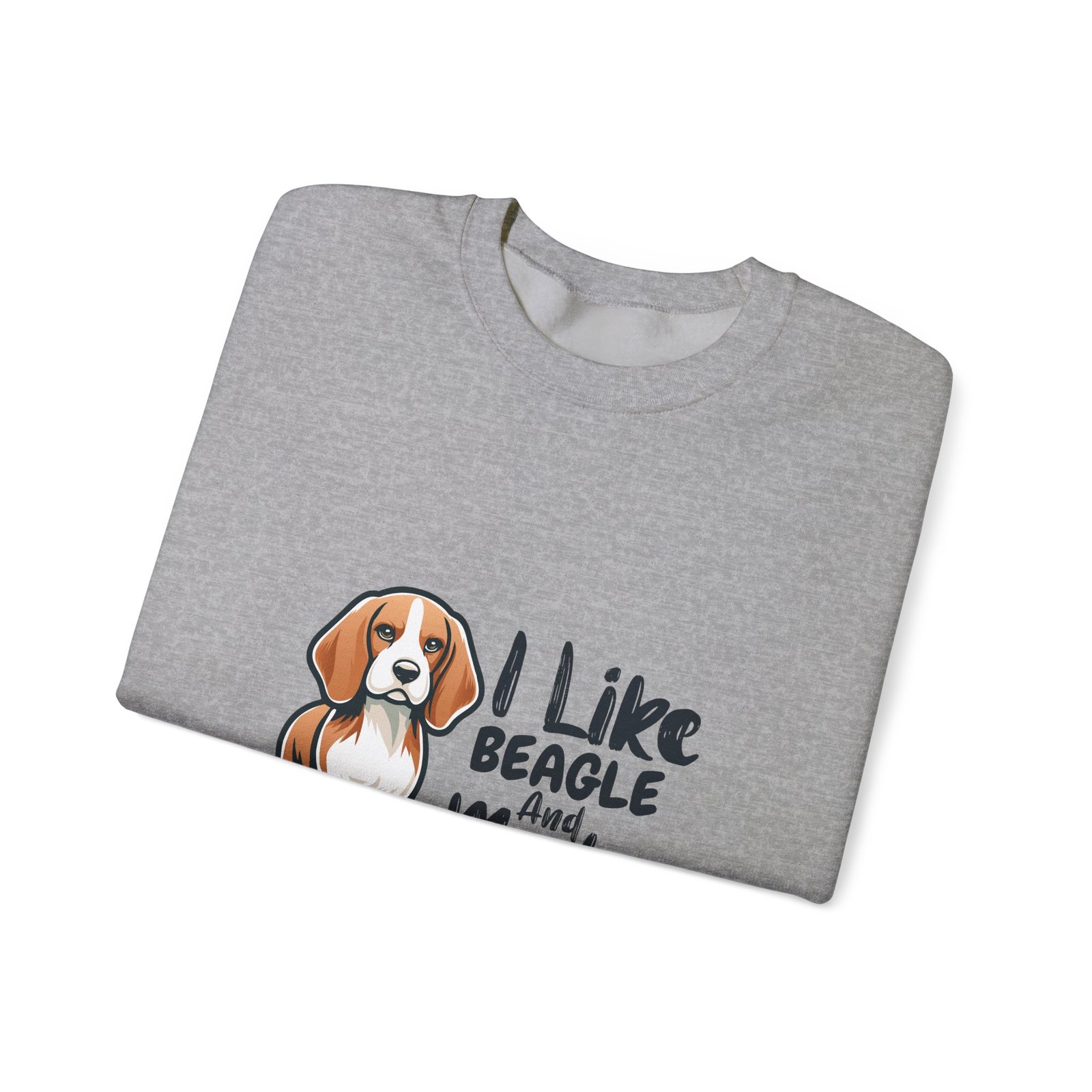 Whimsical Beagle Illustration with Magical Elements - Sweatshirt - Image 11