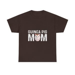 Cute Guinea Pig Mom Illustration with Whimsical Style - T-shirt