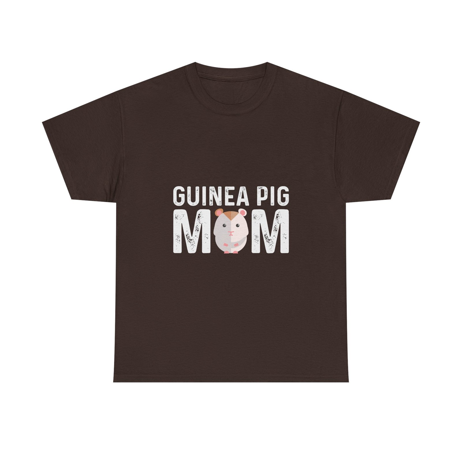 Cute Guinea Pig Mom Illustration with Whimsical Style - T-shirt