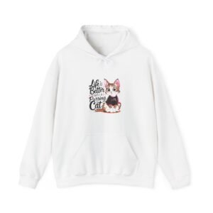 Life Is Better During Cat Cute Cat Lover Graphic - Hoodie