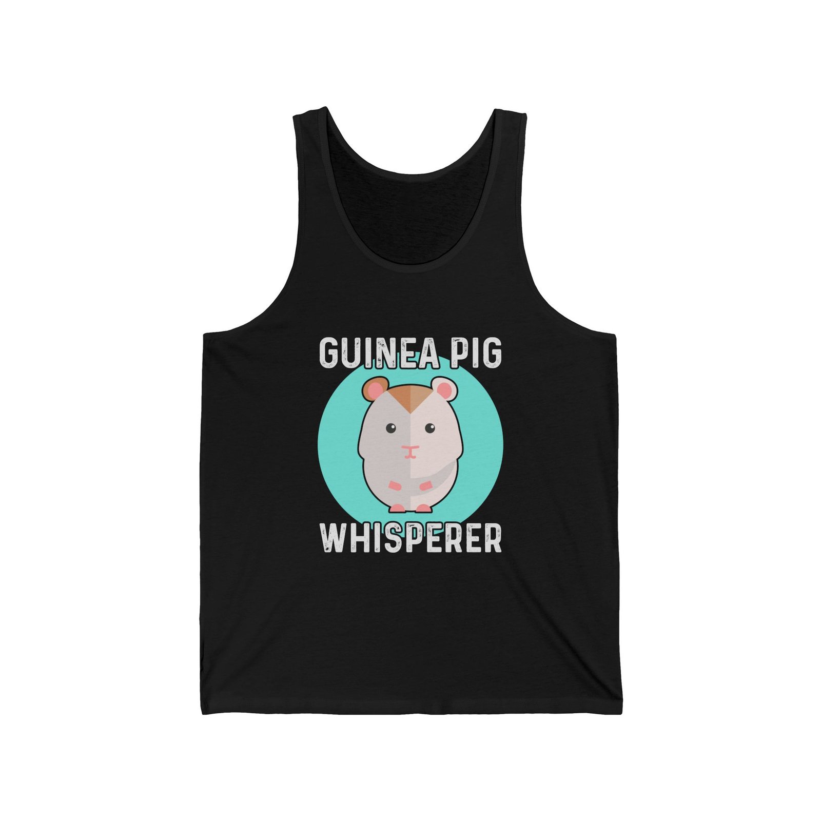 Guinea Pig Whisperer Bold Typography Design - Tank Top