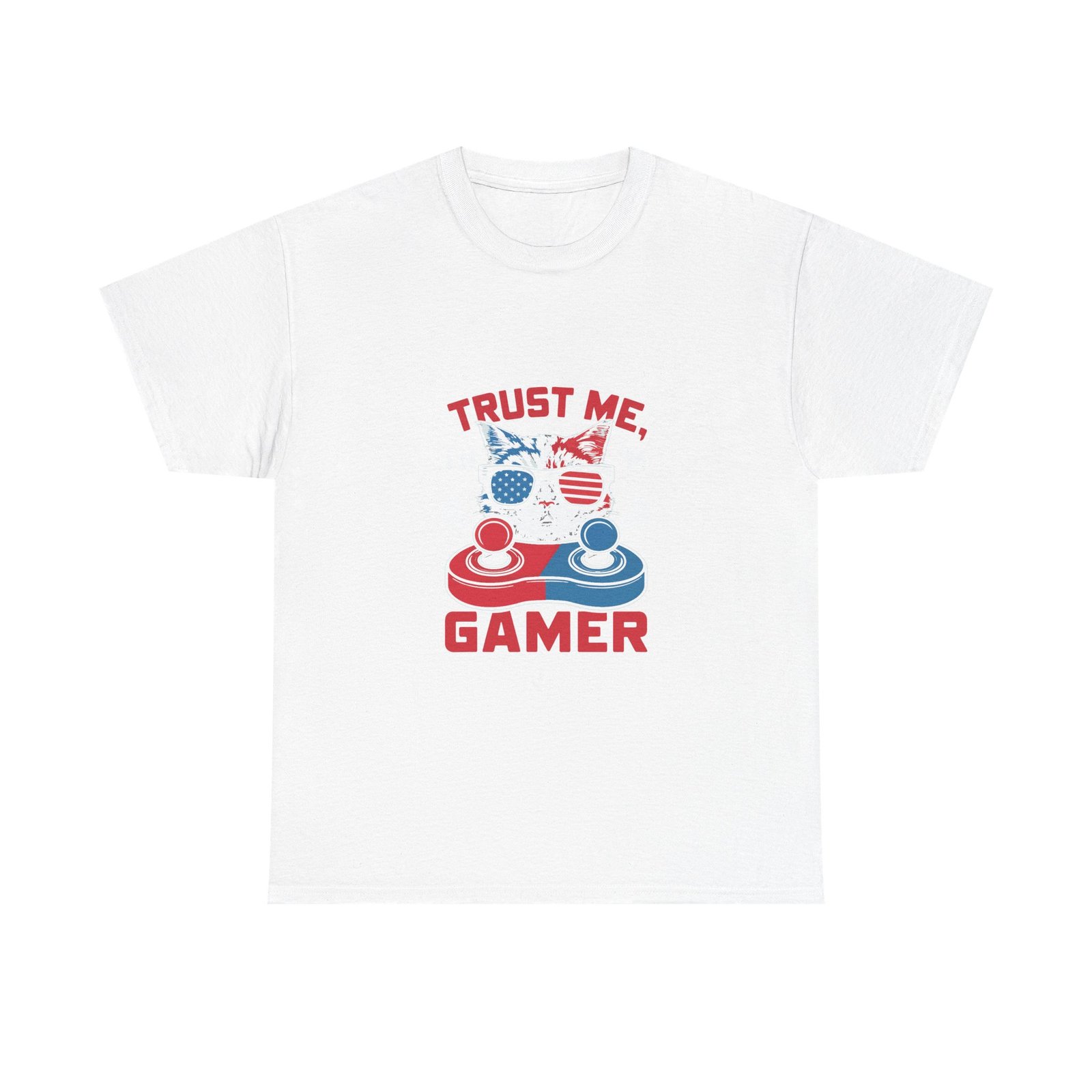 Trust Me Gamer Cat Funny Cute Cat Gaming Graphic - T-shirt