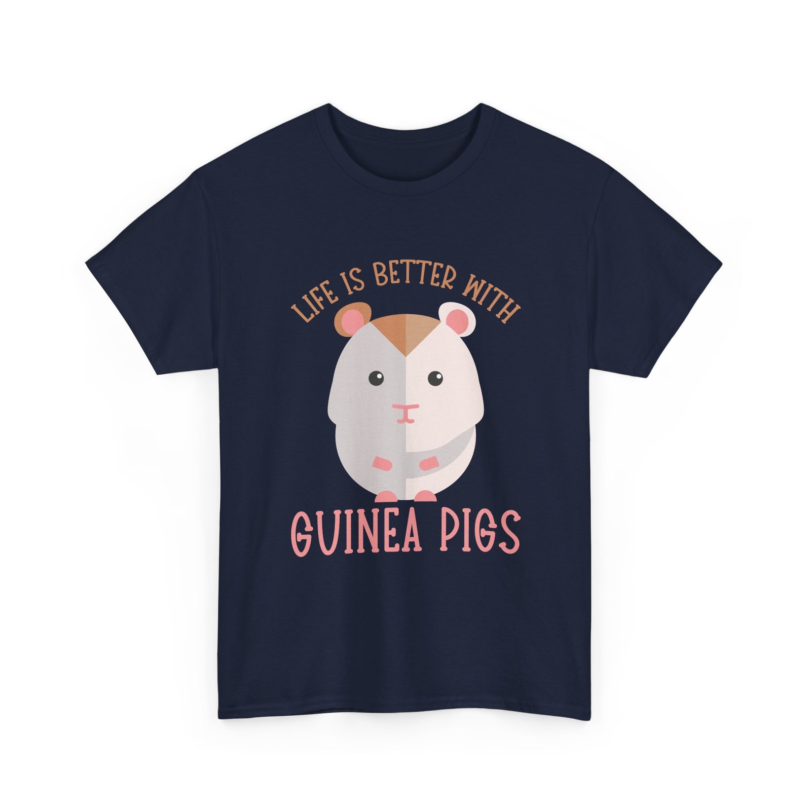 Adorable Guinea Pigs Cartoon Illustration in Vibrant Colors - T-shirt - Image 11