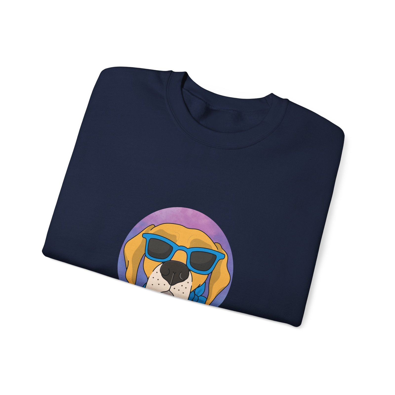 Radical Dog Wearing Cool Sunglasses Graphic - Sweatshirt - Image 11