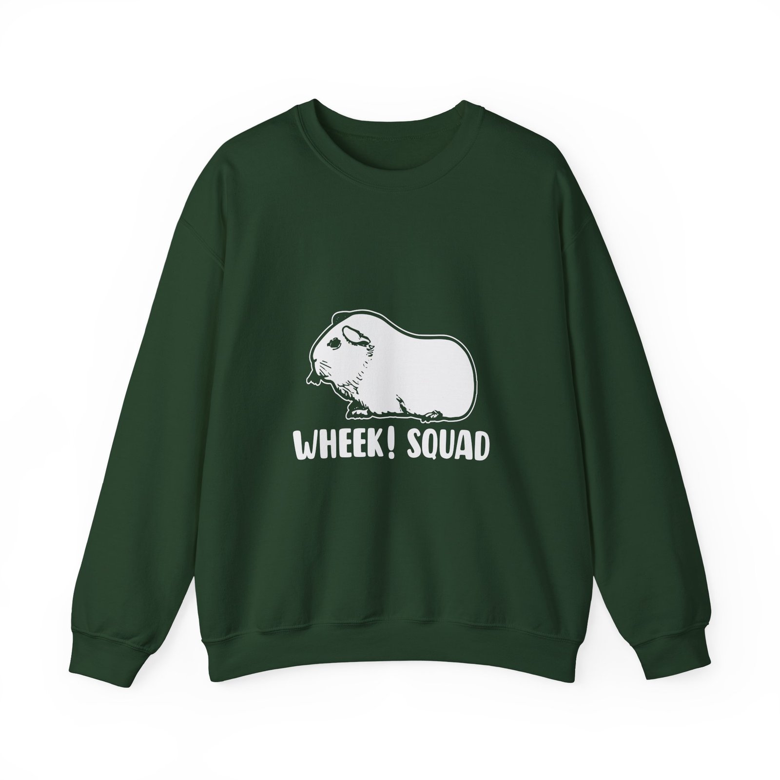 Wheek Squad Cute Funny Guinea Pig Cartoon Design - Sweatshirt - Image 5