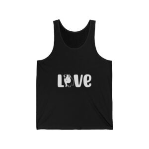Cute Love Guinea Pigs Heart Design Illustration - Tank Top