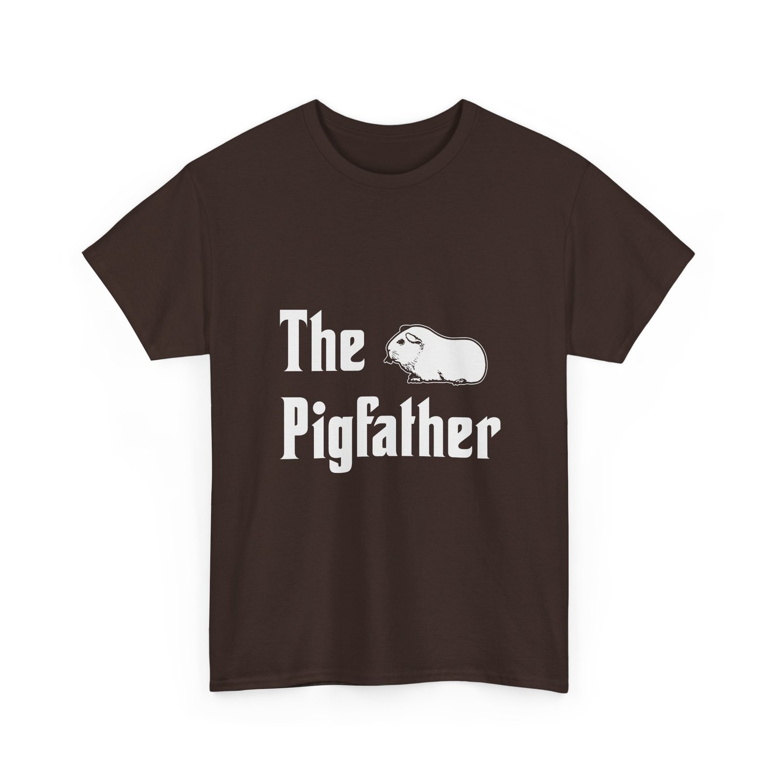 The Pigfather Cartoon Pig Mafia Boss Design - T-shirt - Image 3