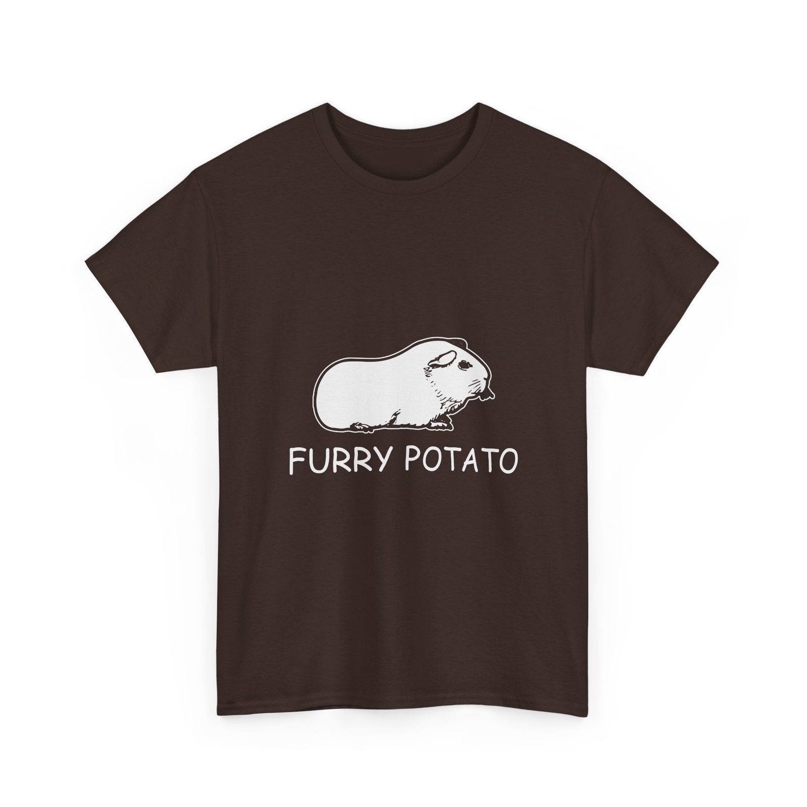 Guinea Pig Furry Potato Funny Wrong Animal Name Joke Design - T-shirt - Image 3