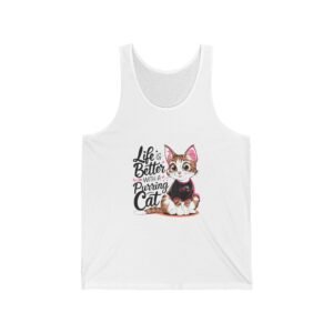 Life Is Better During Cat Cute Cat Lover Graphic - Tank Top