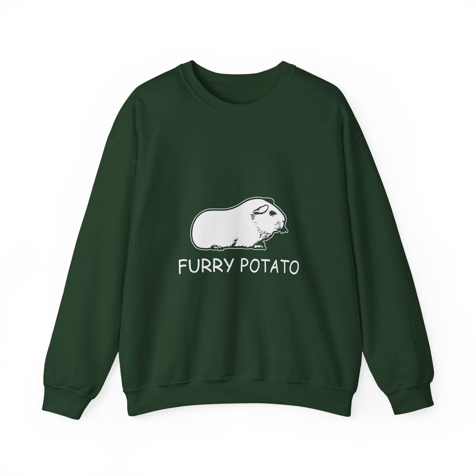 Guinea Pig Furry Potato Funny Wrong Animal Name Joke Design - Sweatshirt - Image 5