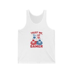 Trust Me Gamer Cat Funny Cute Cat Gaming Graphic - Tank Top