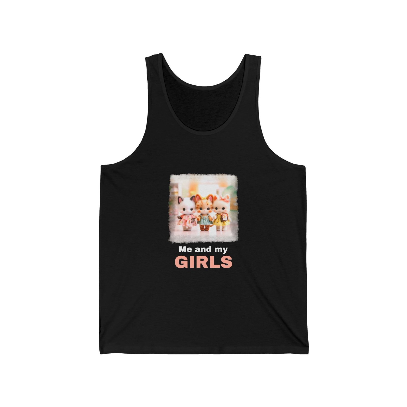 Girls Squad Aesthetic Cool Trendy Graphic Design - Tank Top
