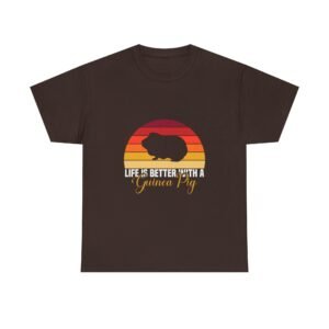 Life Is Better With A Guinea Pig Lovers Quote Design - T-shirt