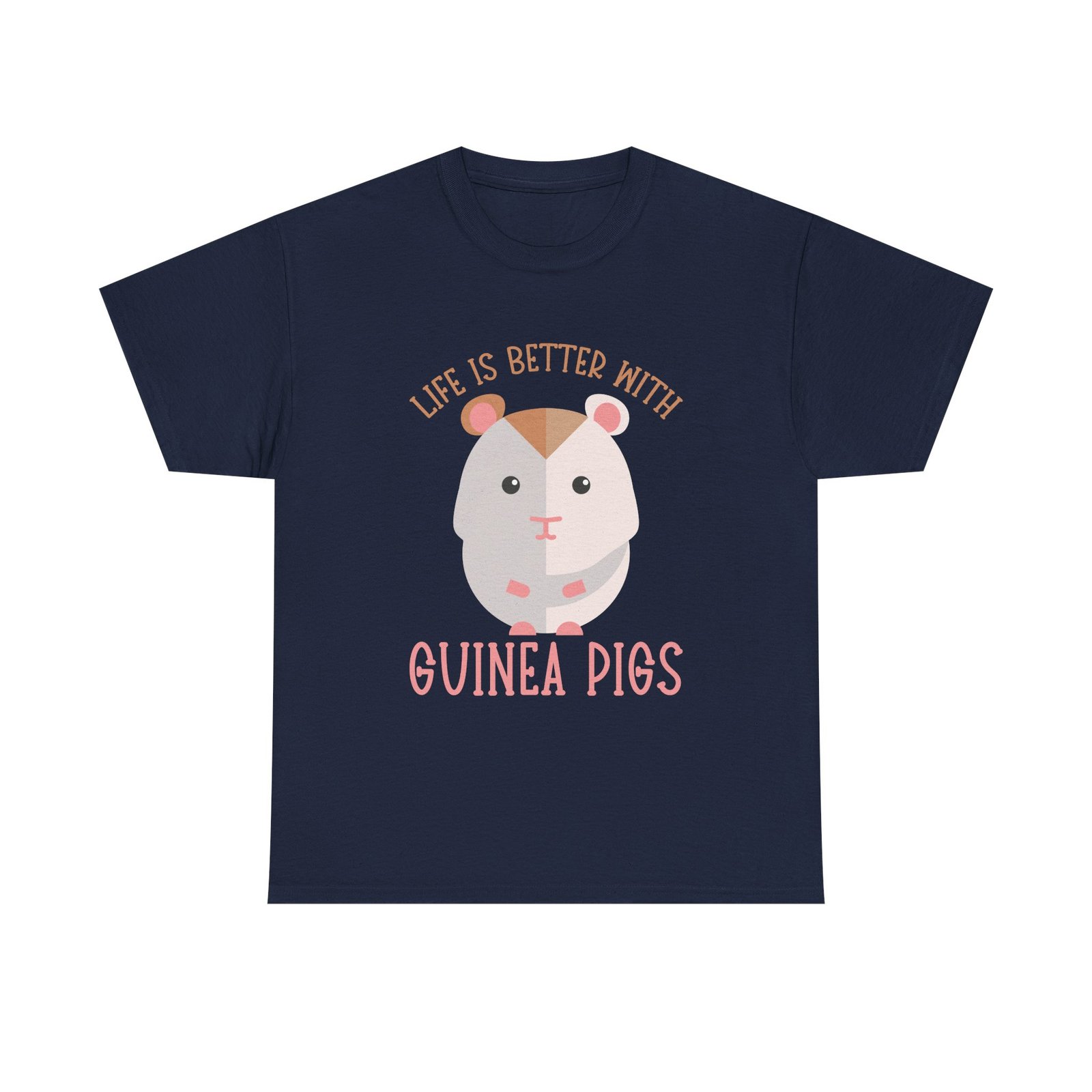 Adorable Guinea Pigs Cartoon Illustration in Vibrant Colors - T-shirt - Image 9