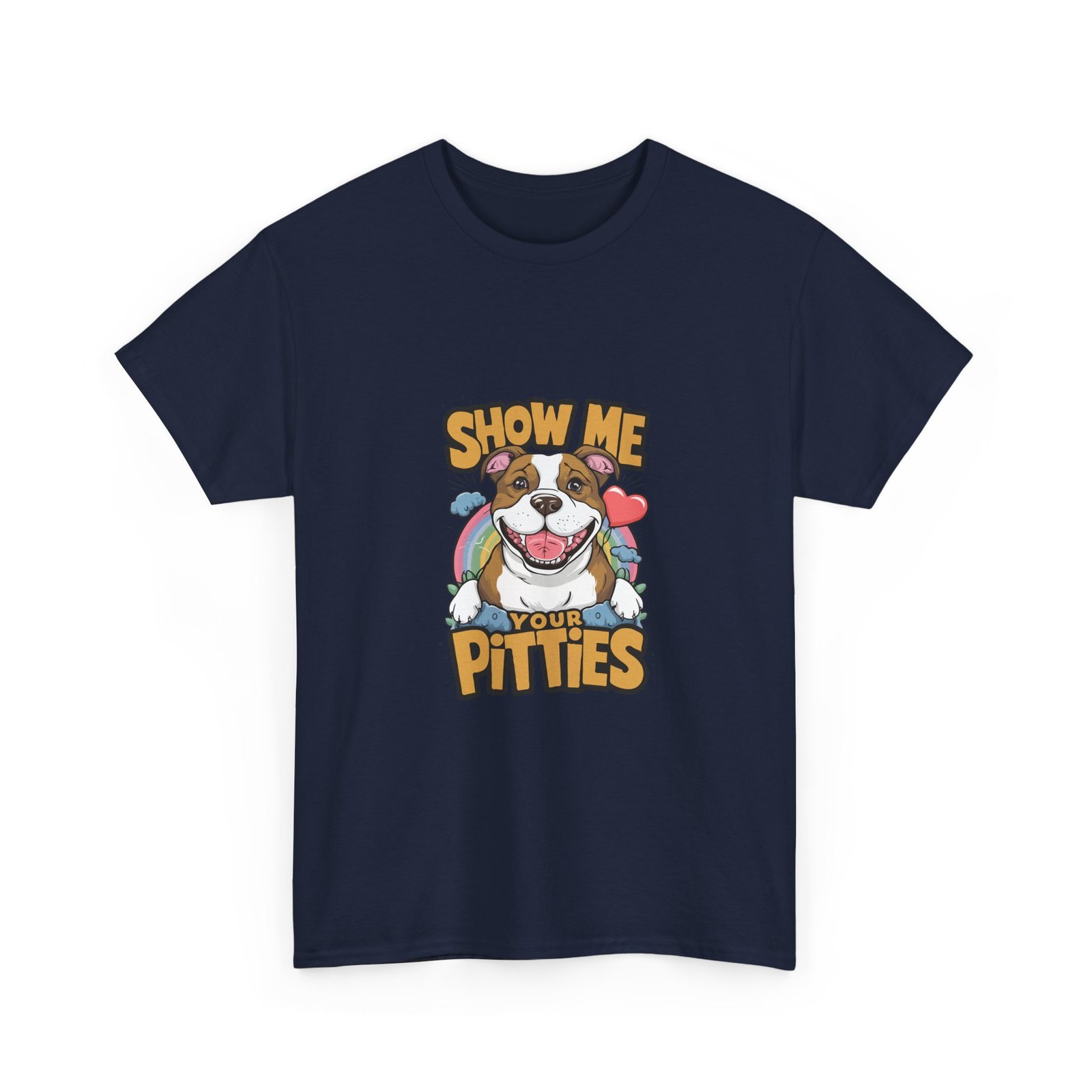 Show Me Your Pitties Dog Lover Graphic Design - T-shirt - Image 11