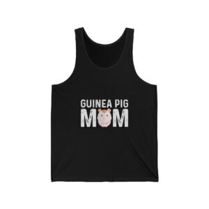 Cute Guinea Pig Mom Illustration with Whimsical Style - Tank Top