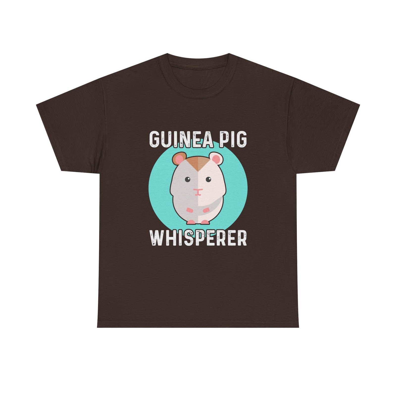 Guinea Pig Whisperer Bold Typography Design - T-shirt