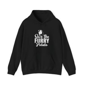 Save The Furry Potato Cute Animal Illustration Design - Hoodie