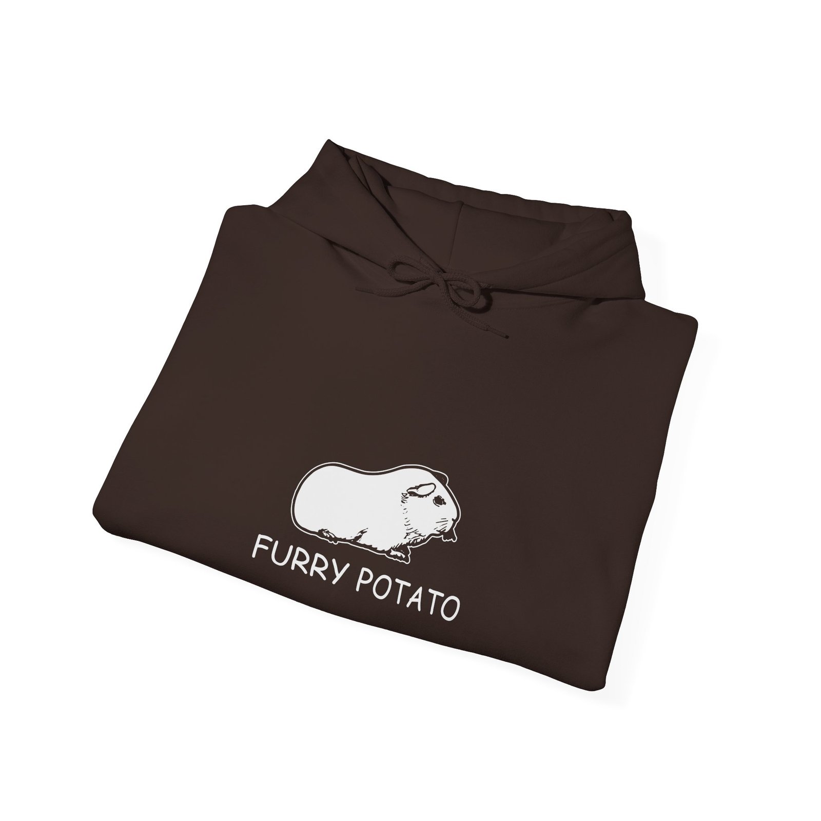 Guinea Pig Furry Potato Funny Wrong Animal Name Joke Design - Hoodie - Image 8