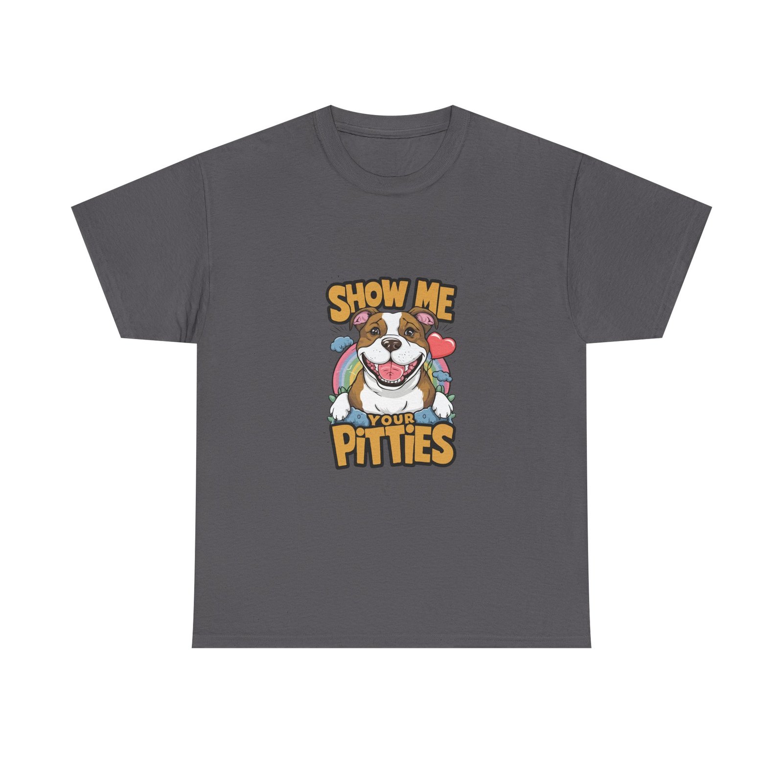 Show Me Your Pitties Dog Lover Graphic Design - T-shirt - Image 5