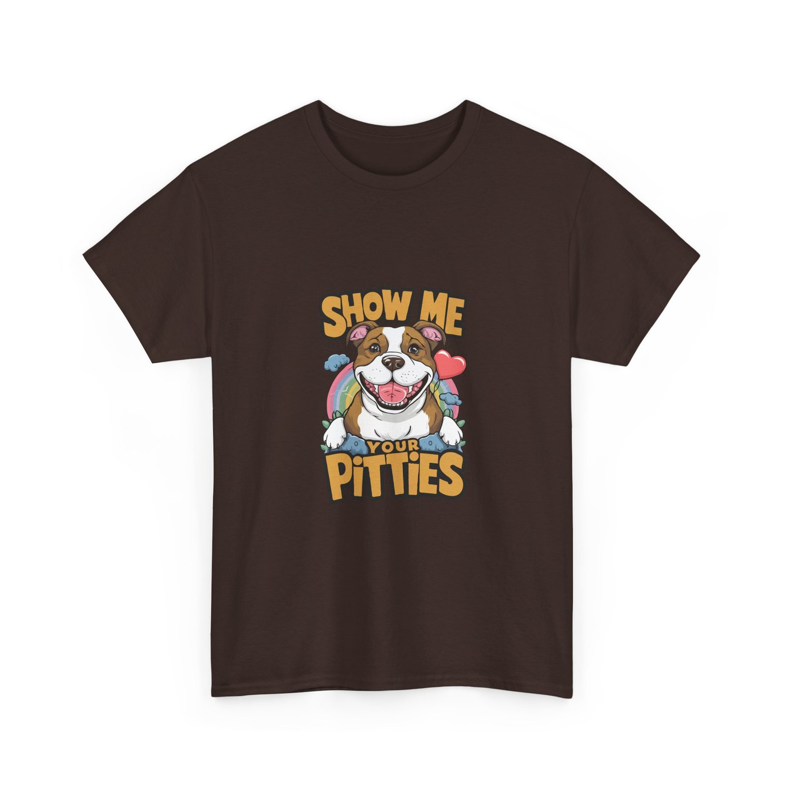 Show Me Your Pitties Dog Lover Graphic Design - T-shirt - Image 3