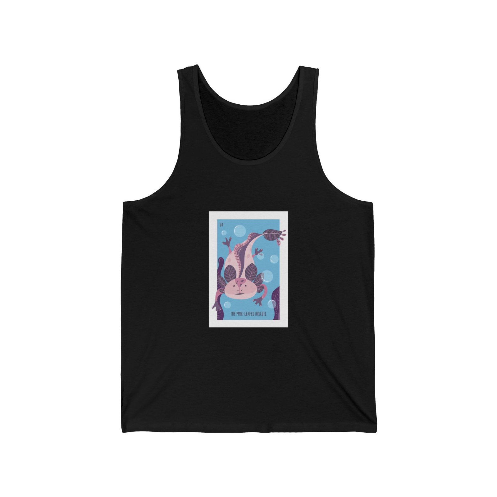 Dreamy Underwater Cat Surrounded by Bubbles and Marine Life - Tank Top